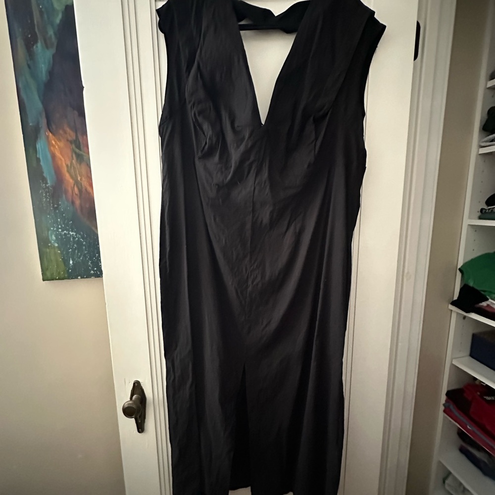 Anthropologie Elegant Black Dress